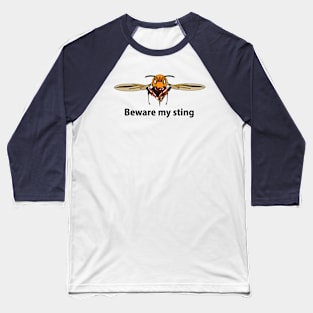 Wasp Sting Baseball T-Shirt